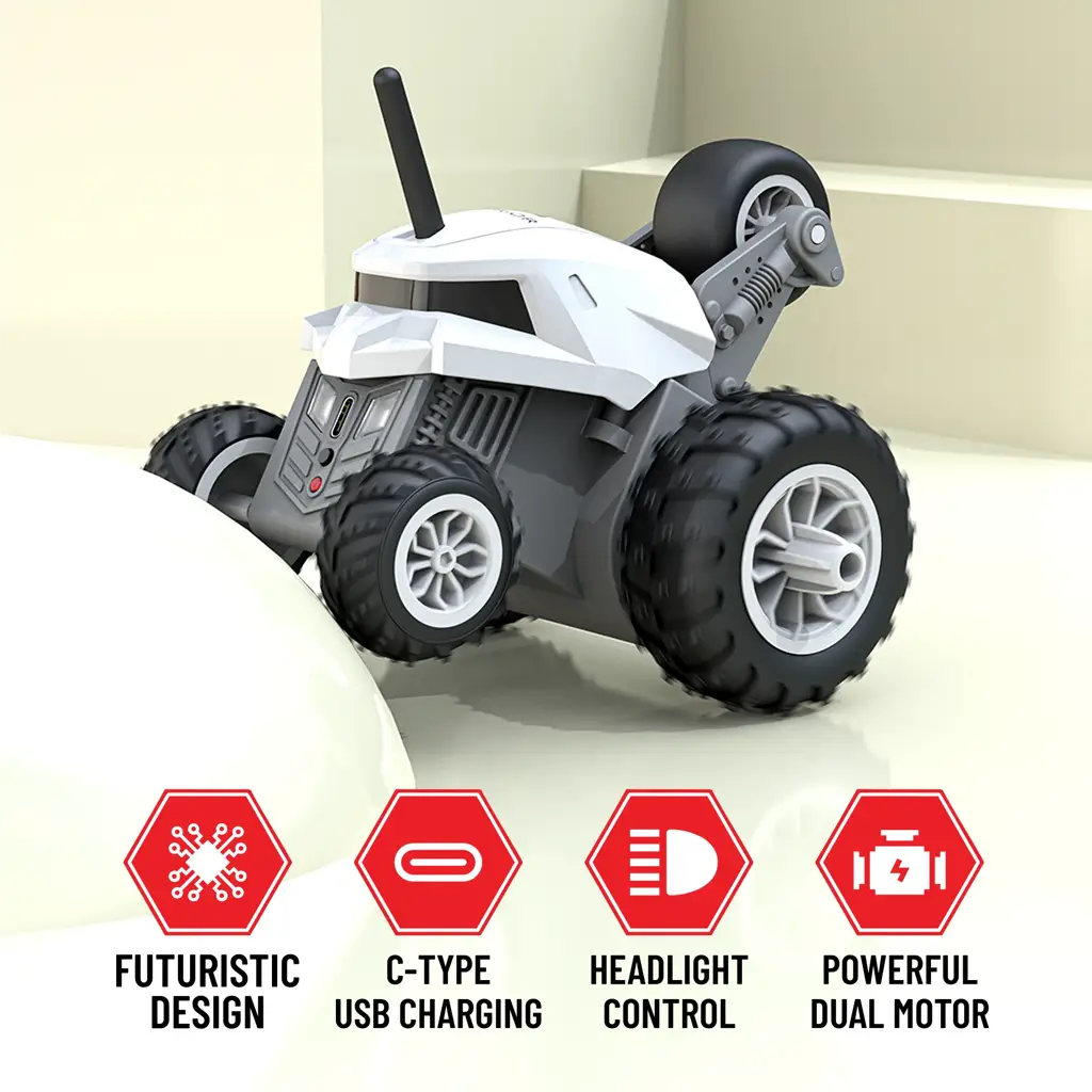 Warrior Remote Control Stunt Car
