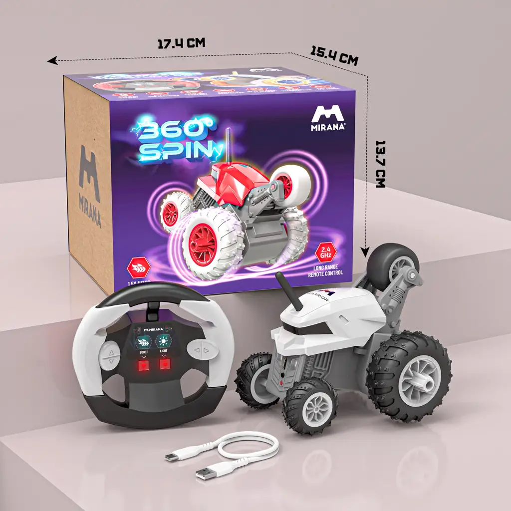 Warrior Remote Control Stunt Car